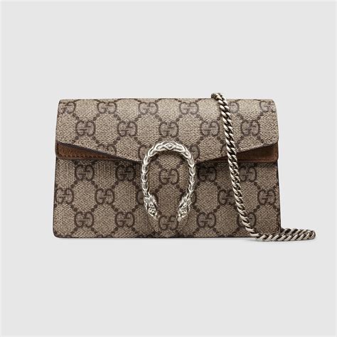 gucci dionysus gg supreme super mini bag women|gucci dionysus black suede.